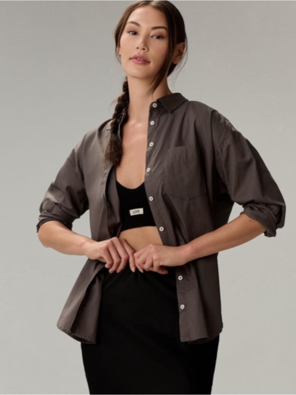 Anthropologie The Bennet Buttondown Shirt by Maeve - Picture 7 of 10